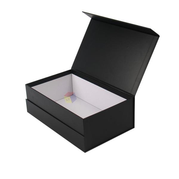 Empty Luxury Hard Custom Cardboard Shoe Boxes Recyclable Matte Lamination