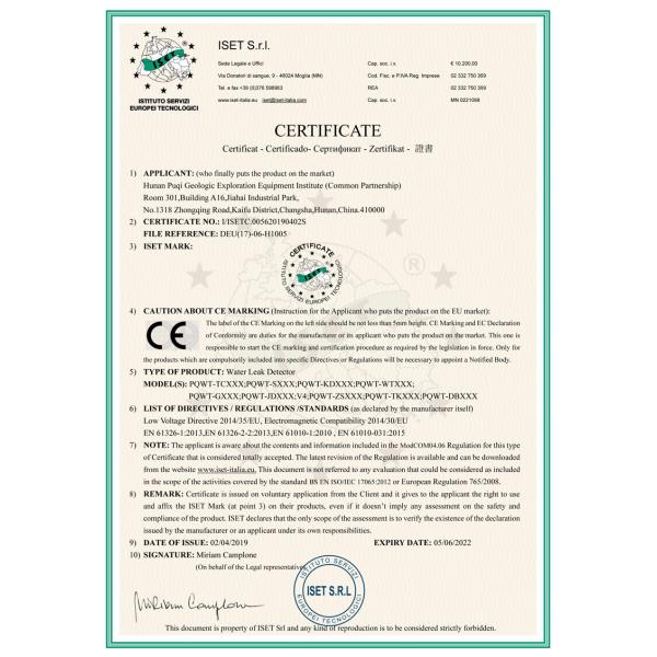 Indoor Outdoor Water Leak Detector Tools PQWT L7000 Multi Sensor