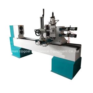 China Turning Broaching Engraving Wood Lathe Machine with Double Axis Double Blade wholesale