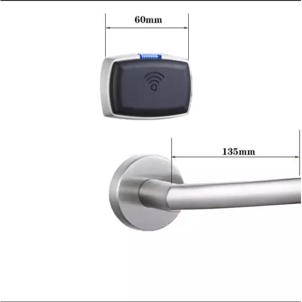 Electronic Key Code Door Lock 304 Stainless Steel Shell Intelligent Electronic Lock