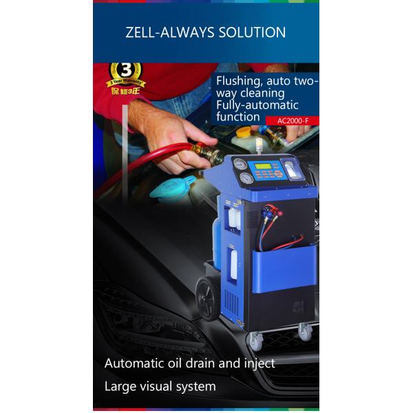 R134a R12 Automotive A/C Aircon Regas Machine AC Charging Machine AC2200-F