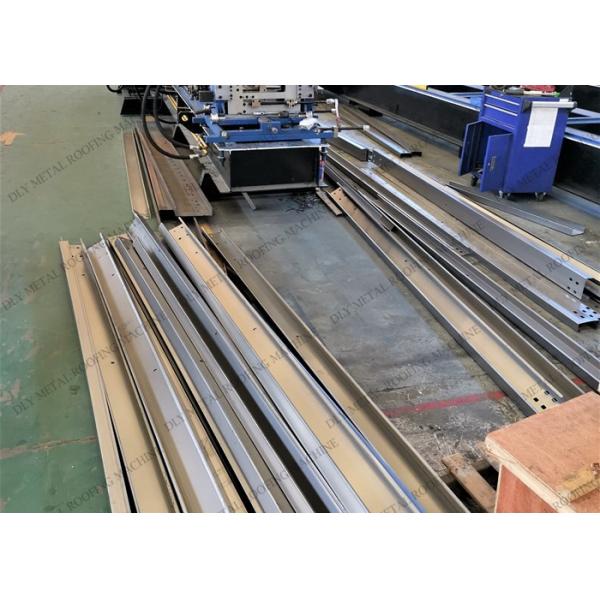 20000kg 300mm C Channel Roll Forming Machine Metal Roof Tile Making With Touch Screen