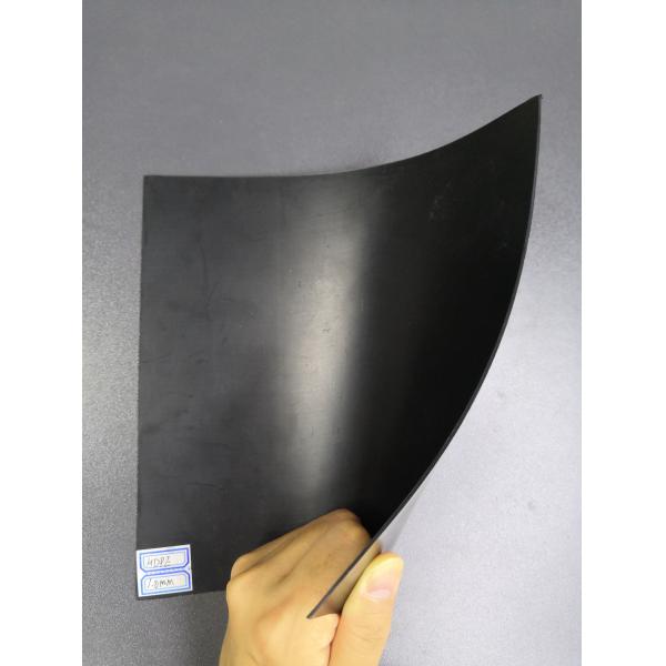 Anti Leakage HDPE Geomembrane Liner 2m 3m Width Black White
