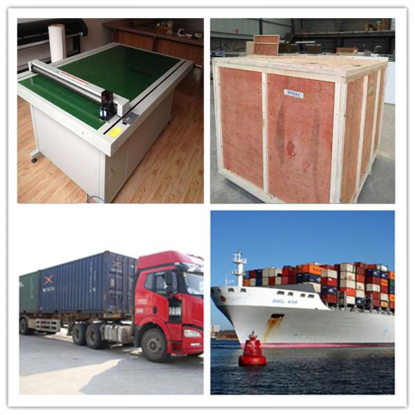 High Speed Vertical Cutting Plotter , 220 Voltage Flatbed Cutting Machine