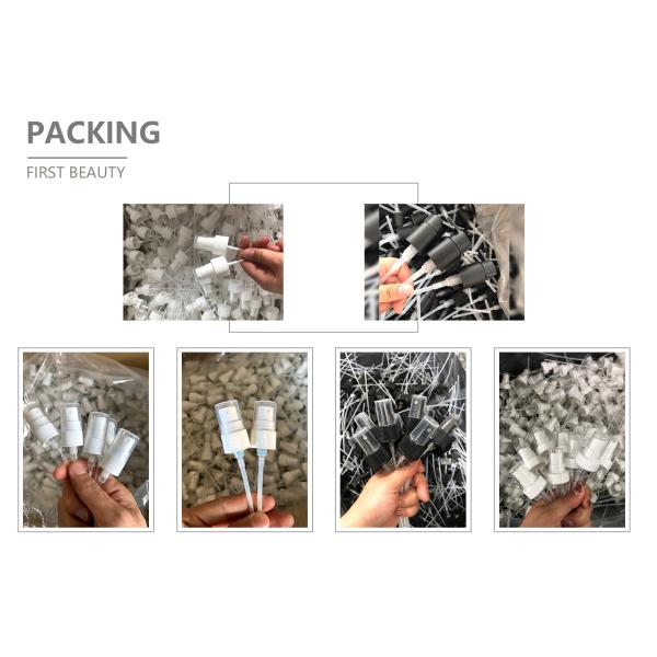 24/410 Clear Treatment Cream Plastic Lotion Pump For Plastic Shampoo Bottle