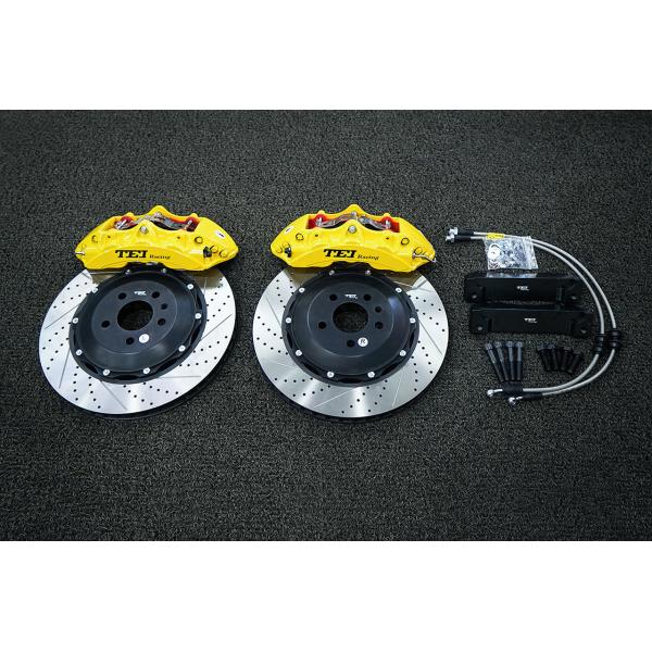 Audi A4 A5 A6 A7 BBK Big Brake Kit 6 Piston Forged Two Pieces Caliper 19 Inch Wheel Front