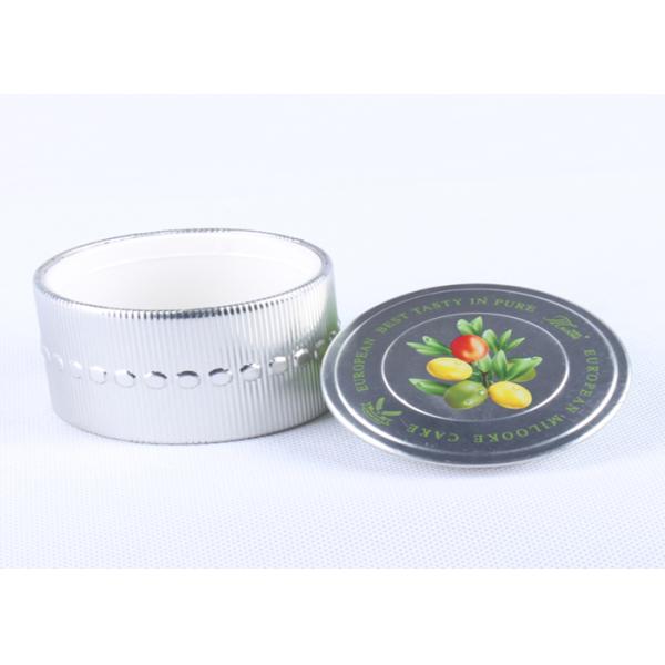 Empty Cake Holder Packaging Mini Tin Box , Metal Storage Tins With Custom Printing
