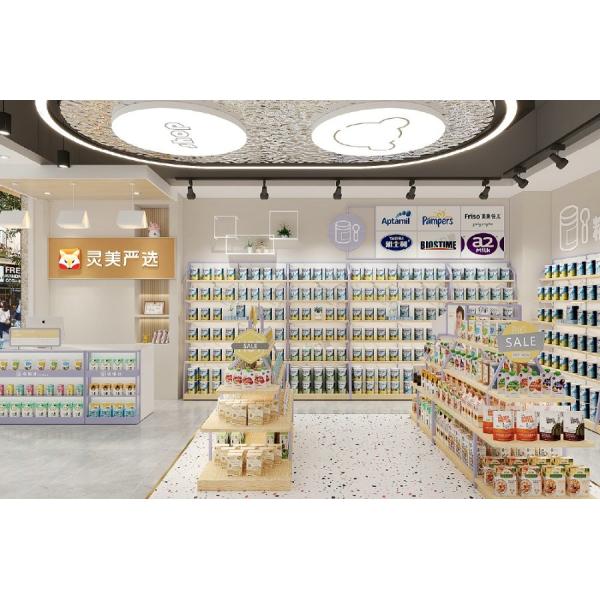 M2-C12 Product Flow Display Table For Toy Display In Maternity & Baby Store