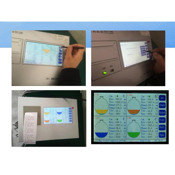 Autoamted Diesel Fuel Tank Level Monitor , AC220V Fuel Monitoring Device