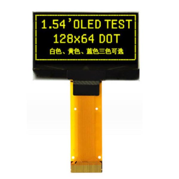 1.54 inch OLED SSD1309 Monochrome Display with Parallel and 4-Wire SPI Interfaces
