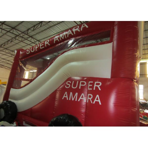 Hot sale inflatable shpping cart jumping house PVC inflatable wide jumping house simple inflatable bouncer