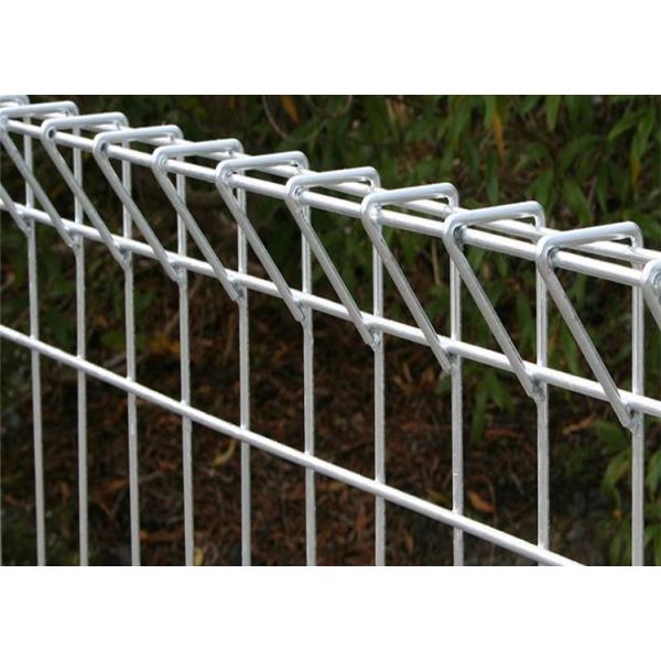 Brc Bending Top Curved Metal Fence Heavy Gauge Rigid For Security