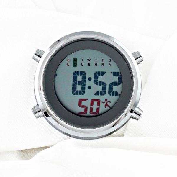 Silicone Strap Brooch Watches For Nurses Dustproof Eco Friendly Portable