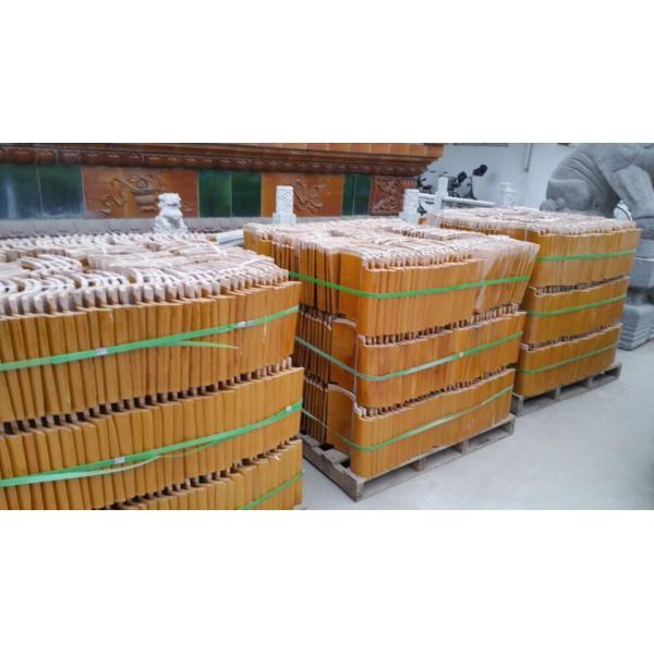 House Villa Glazed Terracotta Roof Tiles Spanish Grey Red Building Material