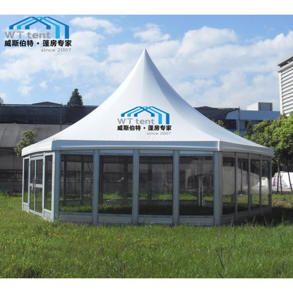 Waterproof Hexagonal Marquee Sandwitch Solid Wall Noise Resistant