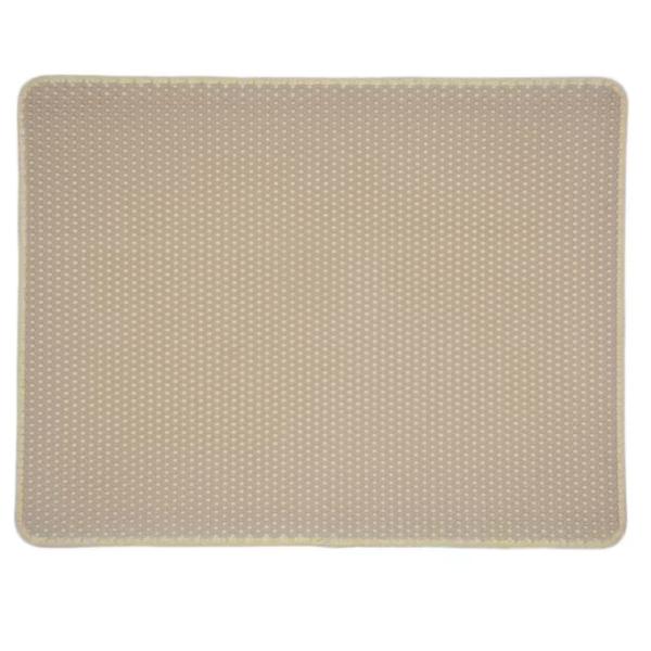 Washable Pet Accessories Double Layer Cat Litter Trapping Mat Waterproof