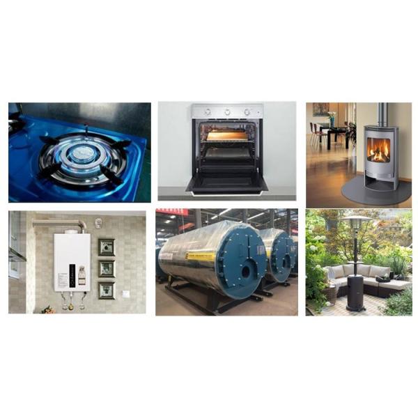 Sinopts Boiler Heating Pipe Bimetal Thermostatic Gas Control Valve for Gas Heater