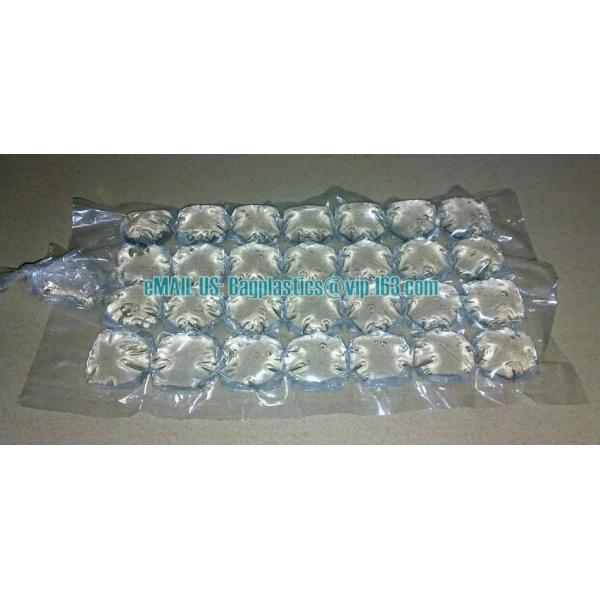 New Custom Printed Disposable Ice Cube Plastic Bag Manufacturer, Colored Disposable Plastic Ice Cube Freezer Bag, bageas