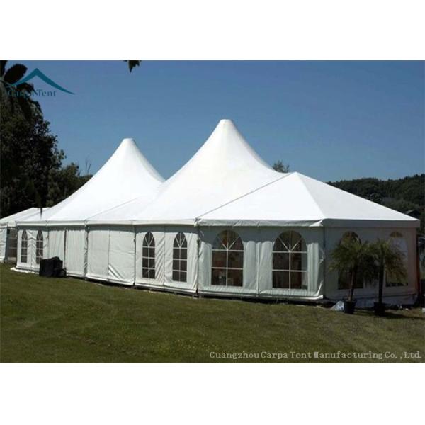 Aluminum Structure Sport Custom Event Tents White PVC Fabric Water Proof