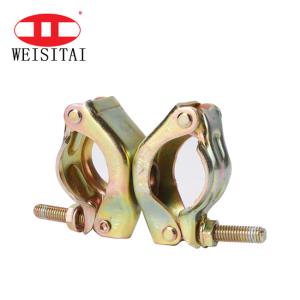 China BS1139 Scaffolding Pipe Fixed Pressed Swivel Coupler wholesale