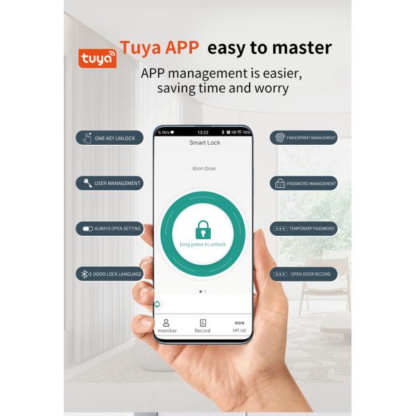 S811 Fingerprint Door Lock Intelligent Digital Code Door Lock