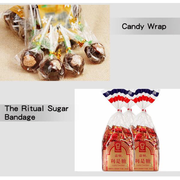 Iron Core Gold and Silver Cable Tie for Bread Packing Sealing Rope L 360m W 4MM