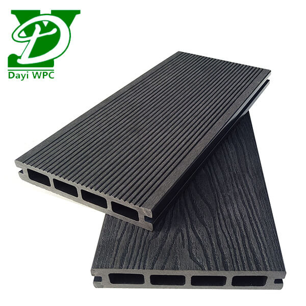 Modern Waterproof Wood Plastic Composite Hollow Decking