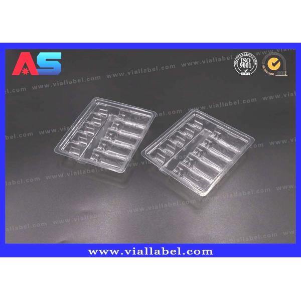 Glossy Laser Hologram 10ml Vial Boxes Peptide Glass Bottle Custom pharmaceutical packaging boxes