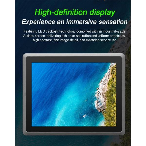 21.5-inch Embedded Industrial Display HMI Panel PC IP65 Waterproof Lcd Touch Monitor