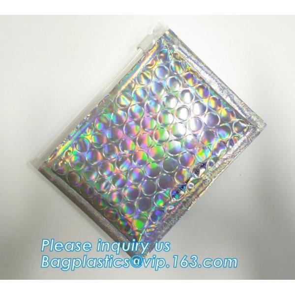 Big Discount Custom Printed Air Bubble Bag, Factory Directly Slider Zip lockkk Bubble Bag,Bubble Zipper Bag Kraft Bubble Ma