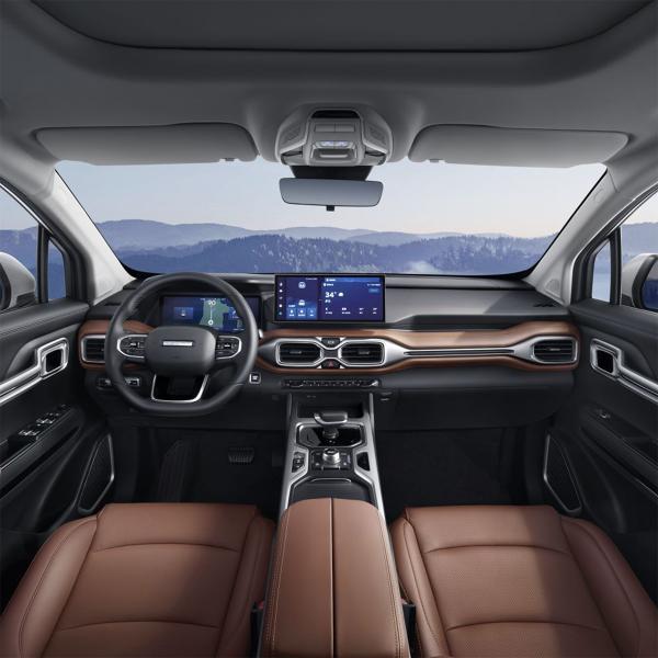 Chinese Brand Geely radar rd6 ev pick up White ev car large storage 5 seats 400km range radar rd6 electro car New Energy vehicle