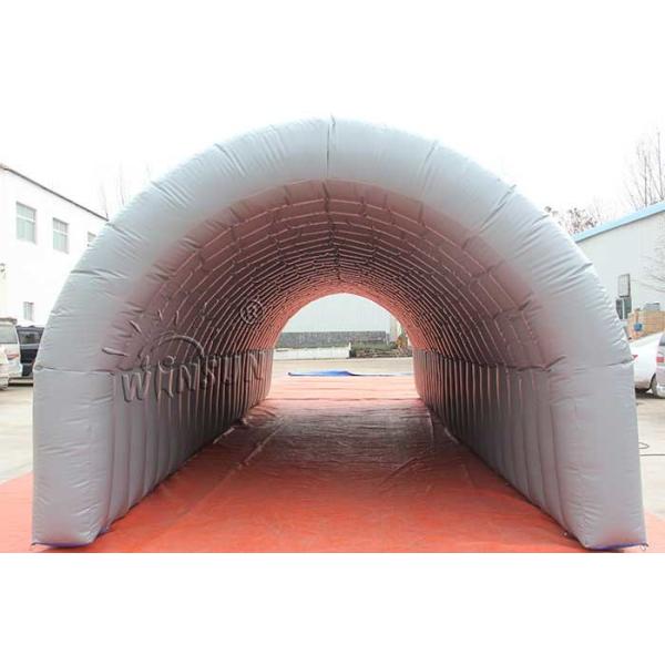 3 - Layer PVC Inflatable Tunnel Tent , Fire Retardant Big Inflatable Tent