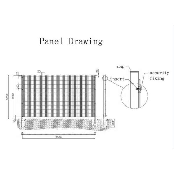 6mm 2d Twin Bar Wire Mesh Fence Panels 868/656 Double Rod Mat Bilateral