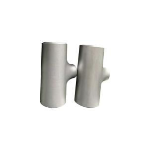 China Titanium Equal Tee Reducing Tee Connections in Piping wholesale