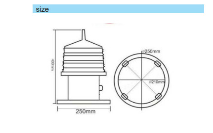 ISO9001 Red Aircraft Warning Lights For Buildings , Aviation Obstruction Light