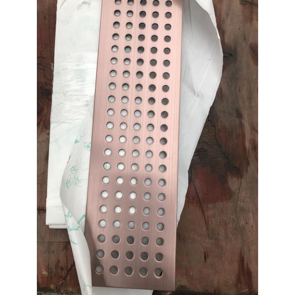 customized cutting alloy sheet stainless steel perforated metal panel