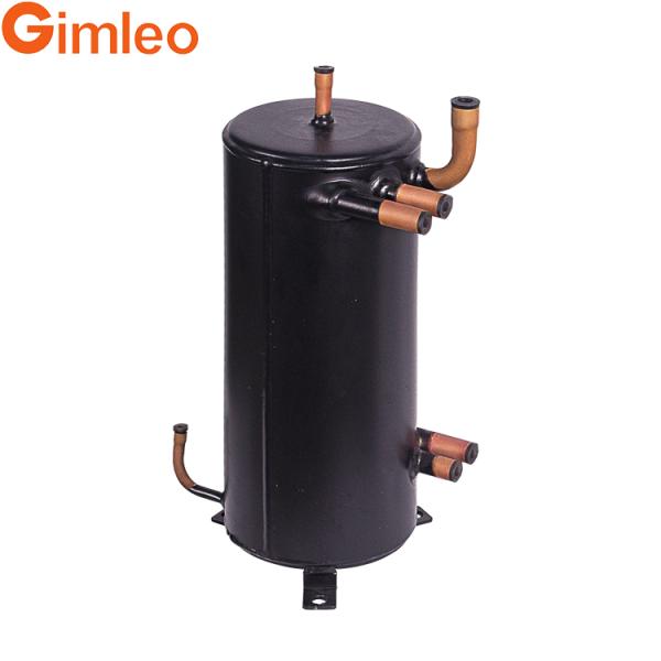 16mm Single Copper Tube Heat Exchanger R290 Heat Pump Enthalpy Heat Exchanger GAD10-CMF-4-Z