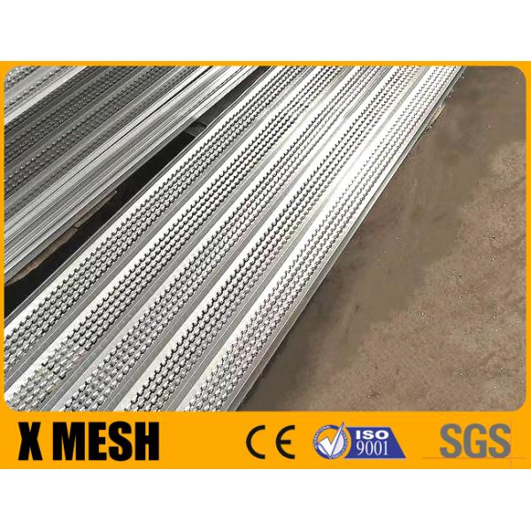 1/8'' 0.35mm Galvanized High Rib Expanded Metal Lath 610X2440 For Construction Fields