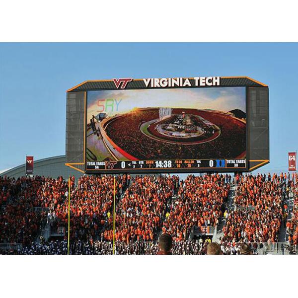 Outdoor IP65 Stadium Perimeter LED Display , LED Display Scoreboard For Basketball