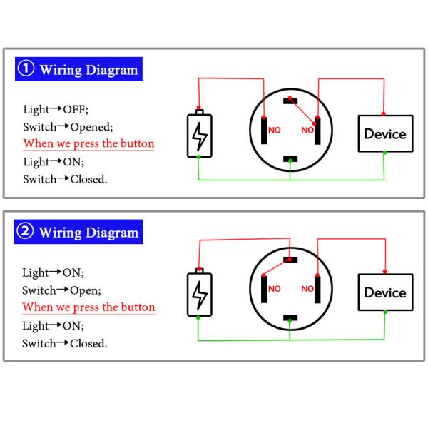 22mm Ip68 Electric Steel Waterproof Touch Switch Led Latching On Off Piezo Switch