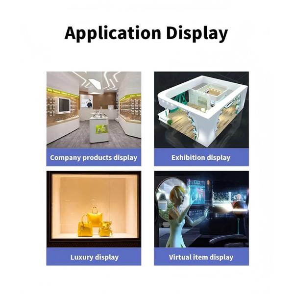 Trade Shows & Events Transparent LCD Display 43in LCD See Through Display