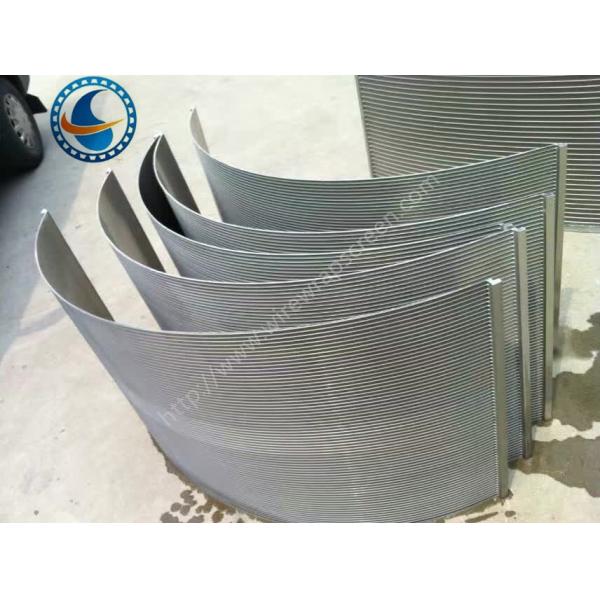 Slot Sieve Fine Flat Wedge Wire Screen Panels For Mechanical Separation