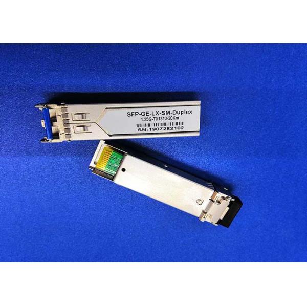 60KM 1490nm LC Port 2 Fiber Optic Transceiver Module 155Mbps SFP Single Mode