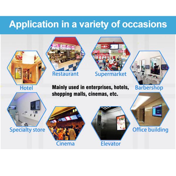 IP65 Waterproof Digital Signage Window Display 2500 Nits 3840X2160