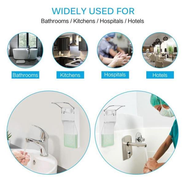 Disinfectant Hospital Devices 1000ML Automatic Touchless Soap Dispenser