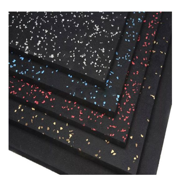 20MM Tiles Interlocking Floor Mat Gym Rubber 500*500 EPDM