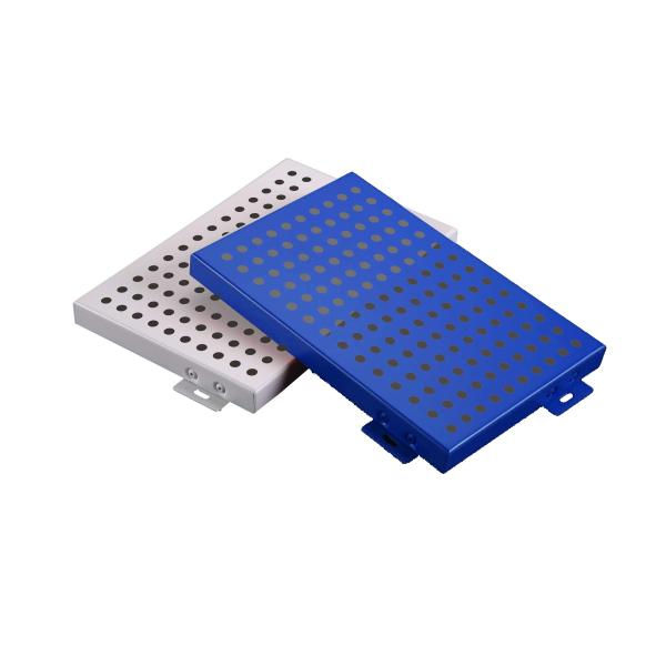 PVDF Paint Perforated External Insulated Facade System For Facade Aluminum Cladding