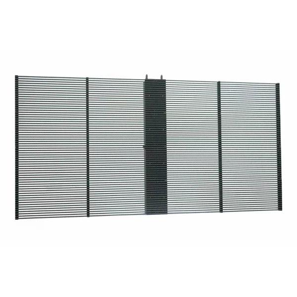 IP33 Indoor P2.6x5.2 Transparent LED Video Screen 1mx1m