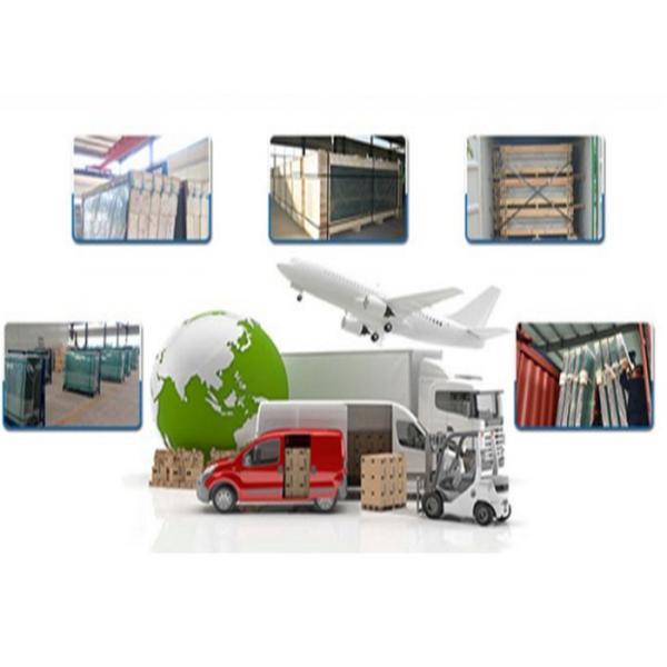 Tempered PVB Laminated Glass Low Visible Distortion For Fence / Balcony