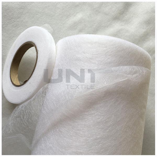 High Adhesive Force Double Side Fusible Web Non Woven Interlining Tape Eco Friendly